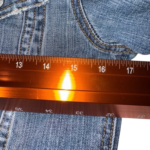 GAP Kids Small Faded Denim Trucker Jean Jacket 2000’s - Picture 4 of 6